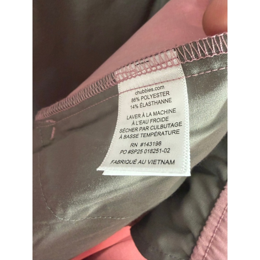 Chubbies Everywear Shorts Mens XXL Pink The Pink Dippers 6 Inch Inseam Summer - Picture 8 of 9